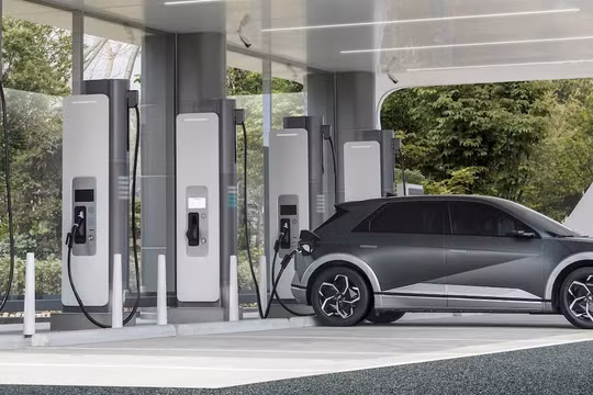 Sạc xe điện cao cấp Hyundai E-Pit. Ảnh: Hyundai