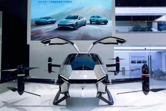 eVTOL ô tô bay X2 của công ty XPeng AeroHT. Ảnh minh họa Electrek.