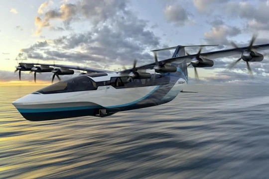 Đồ họa mô phỏng tàu lượn biển Regent. Ảnh Regent. 