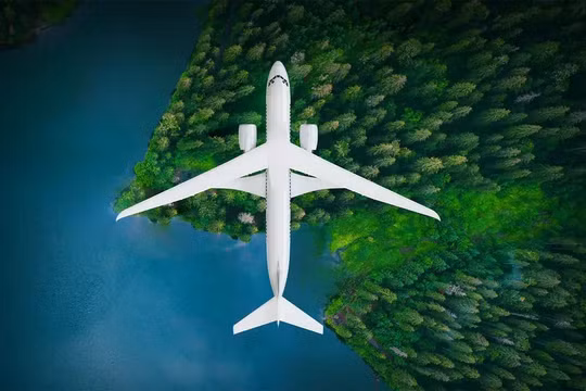 Máy bay X do liên doanh NASA - Boeing nghiên cứu chế tạo, được không quân Mỹ định danh là X-66A. Ảnh minh họa NASA.