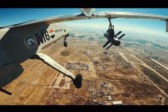 UAV Mohajer-6 trinh sát, tấn công của lực lượng PMU Iraq. Ảnh PMU