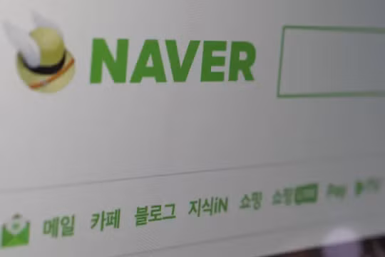 Công cụ tìm kiếm trên internet Naver. Ảnh minh họa CNBC
