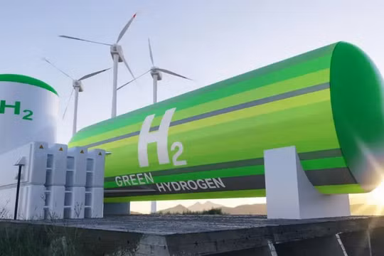 Sản xuất hydro xanh. Ảnh minh họa của Kỹ thuật Thú vị.