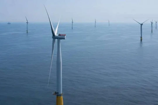 Trang trại điện gió Hywind Tampen lớn nhất thế giới của Na Uy. Ảnh Equinor