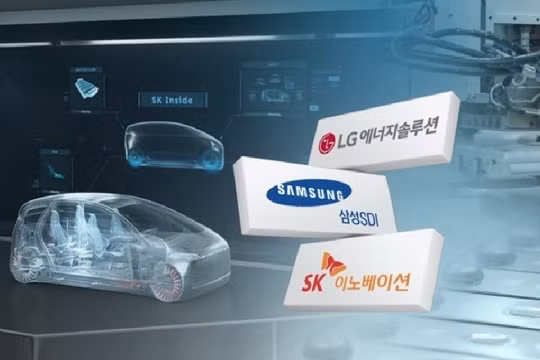 Các công ty sản xuất pin hàng đầu Hàn Quốc. Ảnh minh họa Korea Tech.