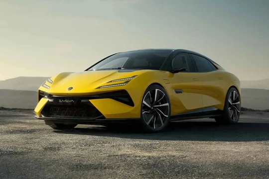 Xe điện siêu sang hiệu suất cao Emeya của Lotus Cars. Ảnh Electrek