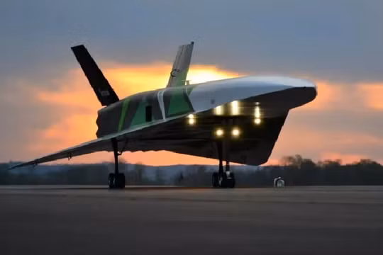 Nguyên mẫu máy bay phản lực siêu thanh chạy bằng hydro của Destinus. Ảnh EuroNews