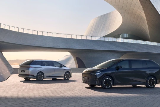 Xe điện minivan 7 chỗ Xpeng X9. Ảnh Xpeng