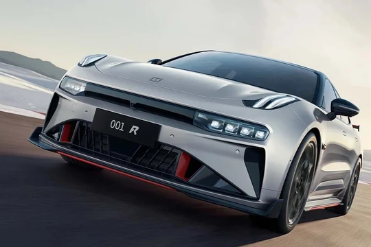 Xe điện hiệu suất cao Zeekr 001 FR. Ảnh Electrek