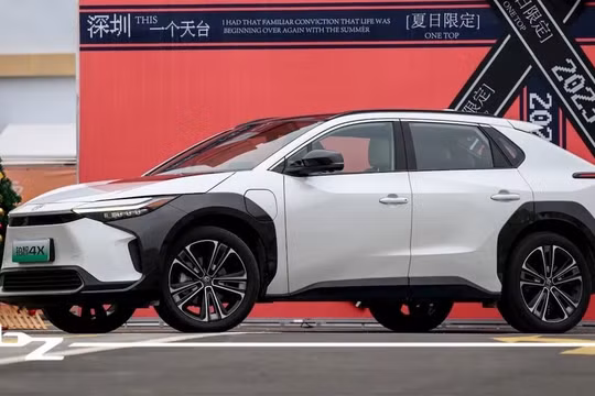 Xe SUV chạy điện Toyota Bozhi 4X. Ảnh: GAC-Toyota