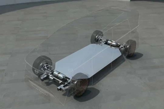 Nền tảng xe điện Nissan. Ảnh minh họa InsideEVs