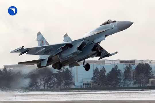 Tiêm kích thế hệ 4++ đa năng Sukhoi Su-35S (Flanker-M). Ảnh Tập đoàn Nhà nước Rostec