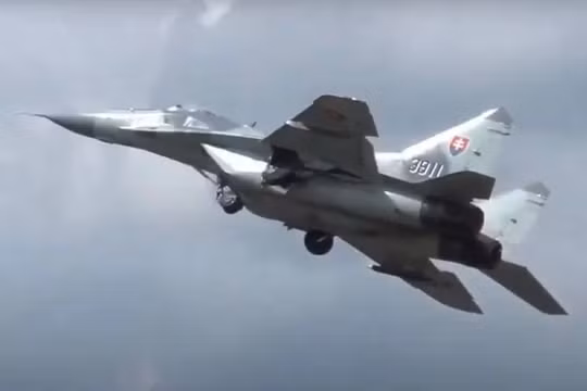 Máy bay chiến đấu MiG-29 của Slovakia. Ảnh minh họa Military Ukraine. 