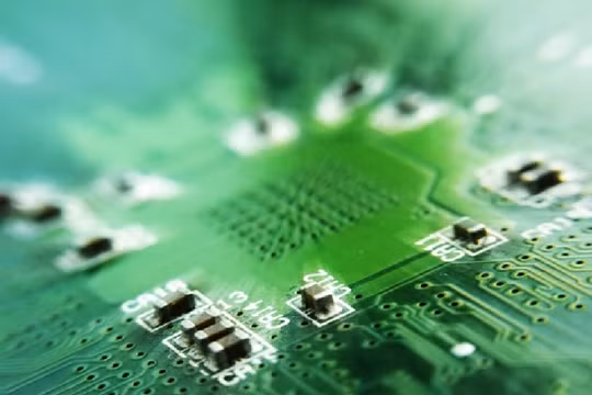 Bảng mạch điện tử có thể được sản xuất từ cellulose. Ảnh minh họa E&T.