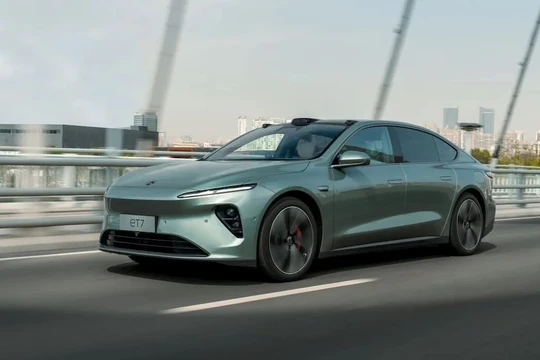 Chiếc sedan điện Nio ET7. Ảnh Nio