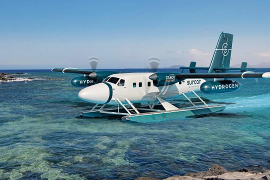 Thủy phi cơ Twin Otter chạy pin nhiên liệu hydro của công ty ZeroAvia