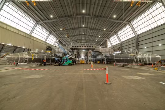 Xưởng đóng tàu của công ty Úc Incat Tasmania. Ảnh pv magazine.