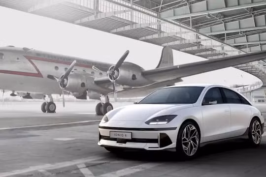 Xe điện Hyundai IONIQ 6. Ảnh: Hyundai