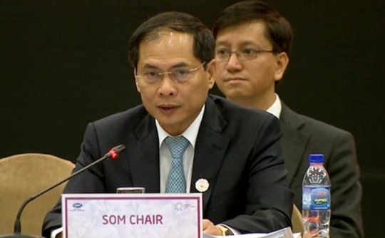 Bộ trưởng Bộ Ngoại giao Bùi Thanh Sơn.