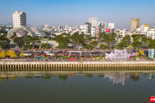 Tuyến đường Bạch Đằng (quận Hải Châu, TP Đà Nẵng) sẽ trở thành phố đi bộ từ ngày 1/6