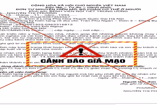 Bệnh viện Nội tiết Trung ương bác bỏ thông tin về việc bệnh viện có thực hiện dịch vụ hiến tạng và tiếp nhận các ca hiến tạng