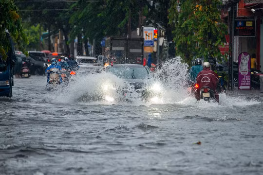 Đà Nẵng ngập nghiêm trọng trong trận mưa xảy ra tháng 9/2023