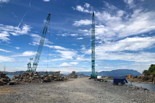 Công trình dự án cảng biển Liên Chiểu, TP Đà Nẵng