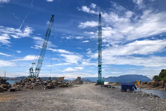 Công trình dự án cảng biển Liên Chiểu, TP Đà Nẵng