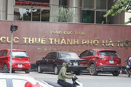 Trụ sở Cục Thuế TP Hà Nội (ảnh LSVN)