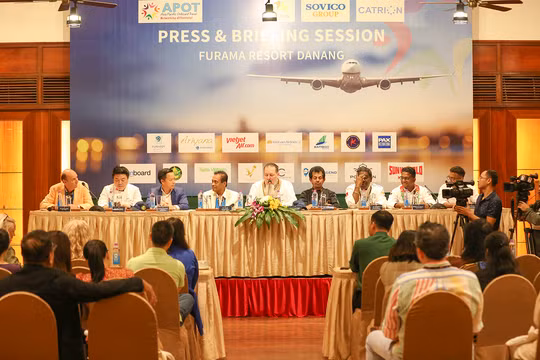 Họp báo công bố diễn đàn Du lịch Onboard châu Á-Thái Bình Dương (APOT) 2023 diễn ra tại Đà Nẵng