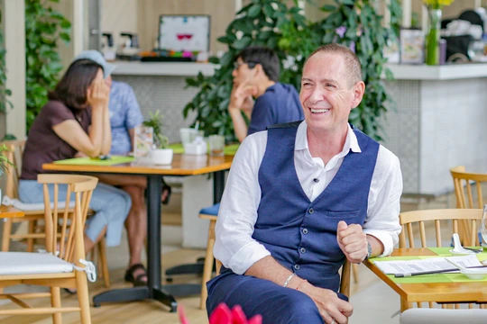 Ông David Coyle – Tổng quản lý (General Manager) khách sạn Grand Mercure Danang.