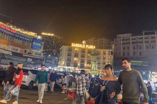 Một góc chợ đêm Đà Lạt