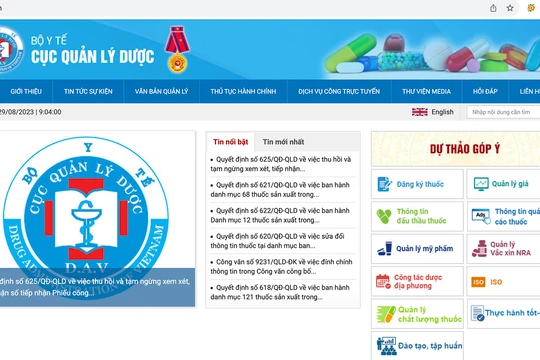 Cục Quản lý Dược vừa quyết định thu hồi 22 phiếu công bố sản phẩm mỹ phẩm của Công ty TNHH mỹ phẩm L.A.M và Công ty CP Everestlaw do doanh nghiệp thiếu trung thực trong cung cấp hồ sơ.