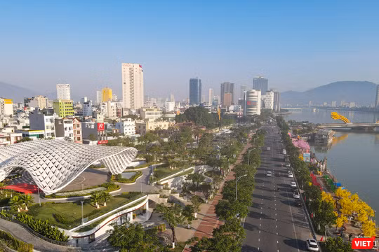 Một góc giao thông TP Đà Nẵng