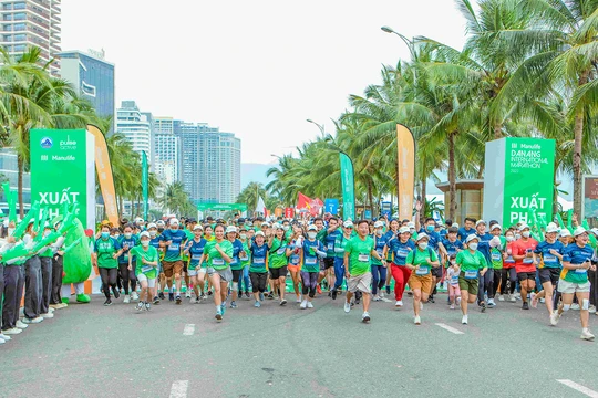 Cuộc thi Marathon Quốc tế Đà Nẵng Manulife 2023 chào đón gần 9.000 vận động viên đến từ gần 50 quốc gia, vùng lãnh thổ tham dự