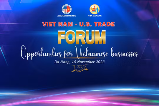 "Quan hệ Đối tác chiến lược toàn diện Việt Nam và Hoa Kỳ - Cơ hội nào cho doanh nghiệp Việt ?" do Hội Doanh nhân trẻ TP Đà Nẵng sẽ diễn ra vào chiều mai (10/11).