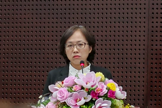 bà Trần Thanh Thuỷ – Phó Giám đốc Sở Y tế TP Đà Nẵng