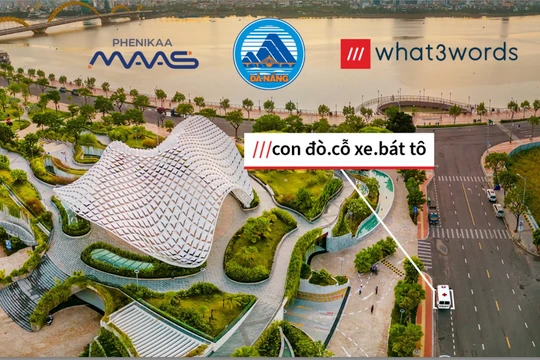 Công nghệ định vị chính xác "what3words" trên ứng dụng