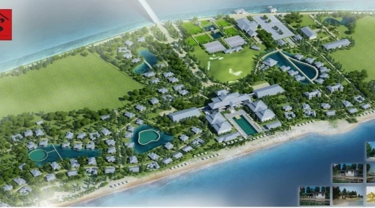Phối cảnh dự án Khu du lịch biển Mỹ Khê. (Nguồn: CTCP Mỹ Khê Việt Nam)