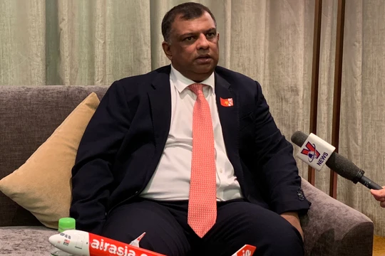 Tổng giám đốc Air Asia Tony Fernandes.