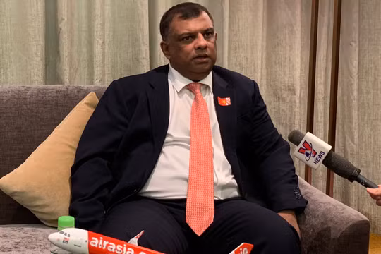 Tổng giám đốc Air Asia Tony Fernandes.