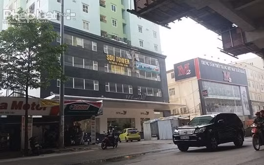 Công trình “Tầng kỹ thuật (tầng K) thuộc Tòa nhà SDU - 143 Trần Phú”. (Ảnh: Cảnh sát PCCC Hà Nội)