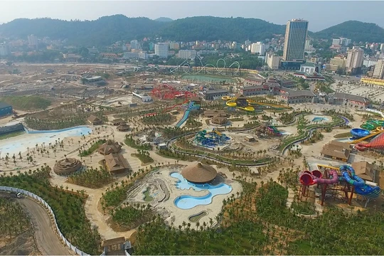 Dự án Sun Group tại Quảng Ninh, một trong những dự án tầm cỡ của tập đoàn này thường triển khai tại các địa phương. Ảnh: Báo đầu tư