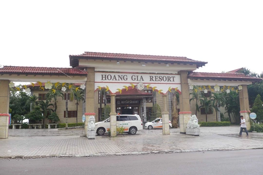Resort Hoàng Gia Quy Nhơn. (Ảnh: Hoàng Trọng)