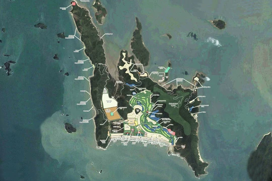 Quần thể nghĩ dưỡng sinh thái FLC Ngọc Vừng, Vân Đồn, Quảng Ninh. (Nguồn: flc.vn)