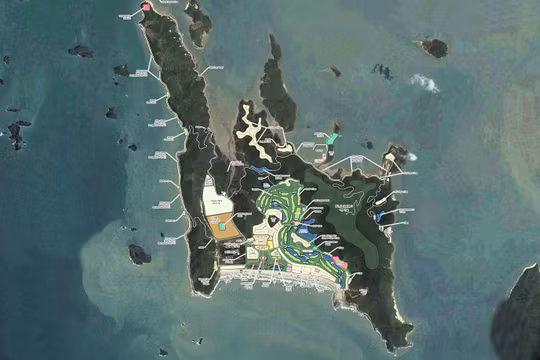 Quần thể nghĩ dưỡng sinh thái FLC Ngọc Vừng, Vân Đồn, Quảng Ninh. (Nguồn: flc.vn)