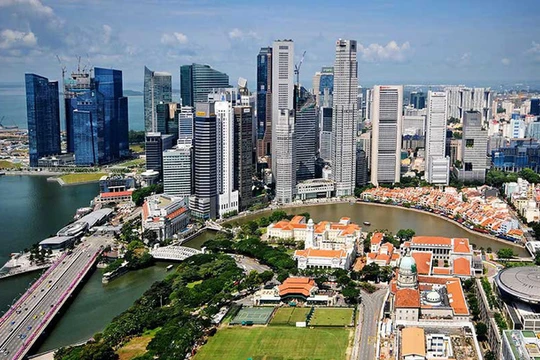 Một góc Thành phố Singapore 