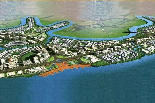 Phối cảnh dự án Aqua City. (Ảnh: Internet)