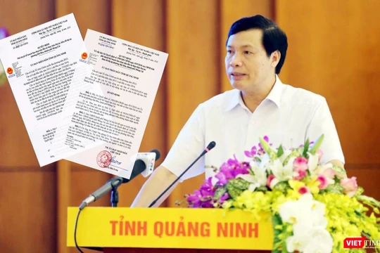 Chủ tịch Quảng Ninh Nguyễn Đức Long ký Quyết định để hủy bỏ Quyết định mà chính ông vừa ký hơn một tháng trước.