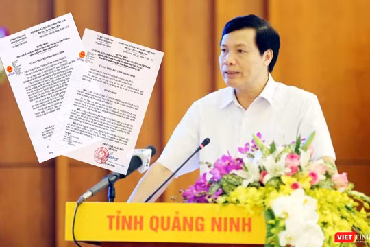 Chủ tịch Quảng Ninh Nguyễn Đức Long ký Quyết định để hủy bỏ Quyết định mà chính ông vừa ký hơn một tháng trước.